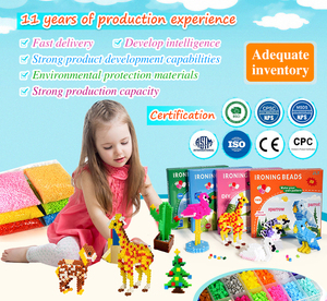 7300 pièces de perles thermofusibles Perler, 24 couleurs, perles à faire soi-même, perles à fusionner à chaud, perles Hama - Product Image 6