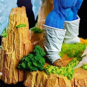 Figurine d'anime Dragon Ball <span class=keywords><strong>Namek</strong></span> <span class=keywords><strong>Vegeta</strong></span>, figurines d'action, combinaison spatiale, prince le plus fort, 37 cm, modèle de collection en PVC, jouets cadeaux - Product Image 5