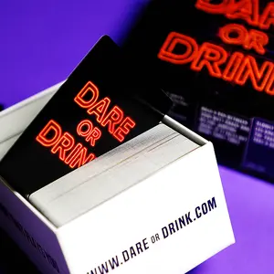 Fabrikant Ontworpen Custom Vakantie Familie Drinken Card Game Voor Volwassenen