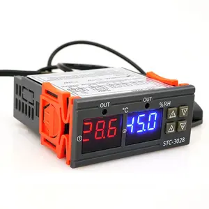 Controlador de temperatura digital inteligente, controlador de temperatura digital de microcomputador STC-3028