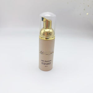 Nettoyant pour <span class=keywords><strong>cils</strong></span> en flacon de couleur beige nude, mousse plus épaisse, shampoing pour <span class=keywords><strong>cils</strong></span>, shampoing pour <span class=keywords><strong>cils</strong></span>, 30 ml, 60 ml, 100 ml, marque privée - Product Image 2