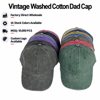 Chapeau de papa ajustable en coton Vintage unisexe en gros casquette de baseball vierge casquettes de sport en détresse teintes