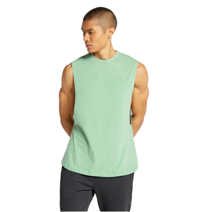 2024 Dec High Quality Cotton Compression Gym <b>Tank</b> <b>Top</b> Breathable <b>Black</b> Mesh Sleeveless Workout <b>Top</b> Casual Style Print Knitted - Product Image 1