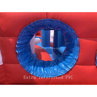 Grand château gonflable coloré pour enfants, jeux de parc d'attractions pour enfants