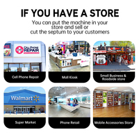 Cortadora de Láminas de Hidrogel para Teléfonos Móviles, Plotter de Película Protectora de Pantalla Nano, Kit de Máquina de Corte para Ideas de Negocio