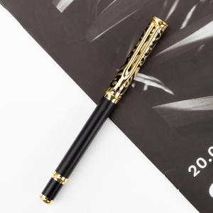 Stylo métallique de luxe, cadeau, signature, exécutif, lourd, logo personnalisé, stylo à bille métallique - Product Image 2