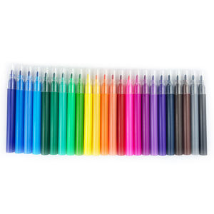 Marcadores de Acuarela de Colores, No Tóxicos, Lavables, para Niños y Estudiantes, para Pintar, Escribir, Colorear y Dibujar - Product Image 3