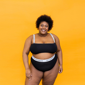 <span class=keywords><strong>Sous</strong></span>-vêtements tricotés grande taille en coton biologique pour femmes - Product Image 6