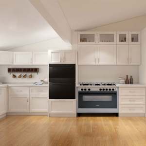 Ensembles complets d'armoires de cuisine intelligentes avec plateau tournant, armoires de cuisine modernes, armoires de cuisine personnalisées - Product Image 4