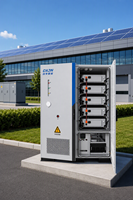 Système de stockage de batterie au lithium tout-en-un TRUNHEN Energy 522 kWh pour extérieur avec batterie Lifepo4, installation facile, ESS