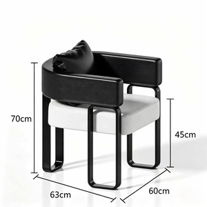 Sillón de manicura de lujo para hotel, silla de negociación, sofá, silla para tocador, silla de cliente para salón de belleza y maquillaje - Product Image 2