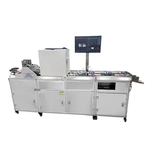 High Precision Automatic Error Printing Visual Label Inspection Machine Hang Tags Quality Control Inspection Machine