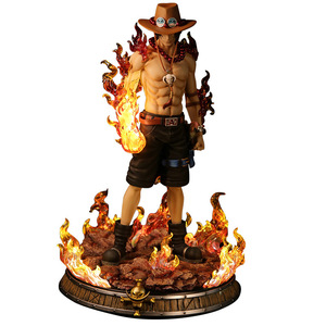 Figura di figura di azione personalizzata Anime <span class=keywords><strong>Dream</strong></span> Ace GK doppia testa scultura n. 42CM pugno di fuoco statua di asso modello figura di visualizzazione - Product Image 1