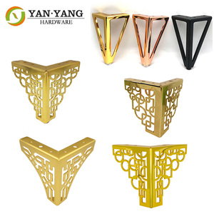 Venta DE FÁBRICA DE Yanyang, pies de sofá dorados, patas de muebles de gabinete de <span class=keywords><strong>Metal</strong></span>, patas de sofá doradas de latón antiguo, patas cromadas - Product Image 5