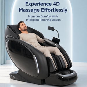 Fauteuil de massage Shiatsu 4D de luxe GUOHENG à gravité zéro pour usage domestique – Vente en gros - Product Image 1