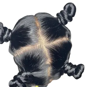 黒の女性のためのキューティクル整列ヘアHDレースフロントウィッグ生インドヘアウィッグベンダー卸売HDフルレースフロント