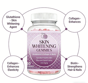 Permen Jeli Kolagen Peptida L-Glutathione Suplemen Kecantikan Pemutih Kulit untuk Dewasa - Product Image 4