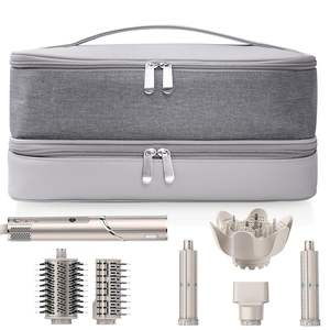 Valise à double couche imperméable et durable, sac de voyage pour outils de coiffure, fermeture éclair, accessoires de coiffure, rangement, sac de barbier - Product Image 1