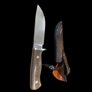 Couteau de chasse Mitaca Handle 390 en acier à haute dureté, couteau de survie en plein air, couteau de défense personnelle, portable pour la survie en milieu sauvage - Product Image 4