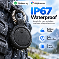 Localizzatore Smart Impermeabile BLE Compatibile con Apple Find My e Google Find My Device, Tracker Dual System con Batteria Sostituibile