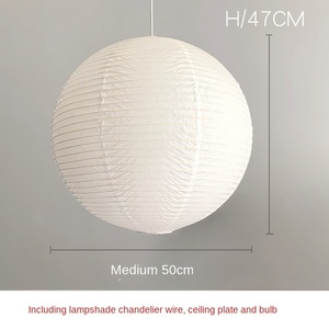 Handmade Modern Rice Paper Lantern Chandelier Popular Home Decoration for Indoor Use Villas Restaurants Shopping Malls Pendant - Product Image 2