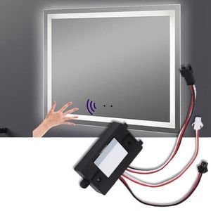 12V 24V LED ánh sáng phòng tắm tường IR PIR trang điểm điện âm thanh mờ kính gương cảm ứng chuyển đổi - Product Image 5