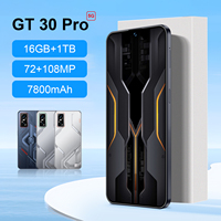 Teléfono Inteligente Original GT30 5G, Pantalla HD de 7.3 Pulgadas, Doble SIM, 16 GB de ROM, Estado Usado, Móvil de Doble SIM