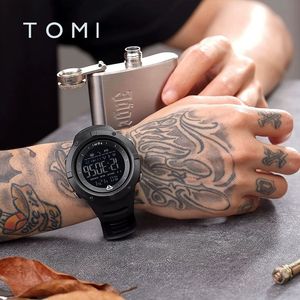 NUEVO Reloj <span class=keywords><strong>TOM</strong></span> T210 para Hombre, Luminoso, Resistente al Agua, Deportivo, Digital, Material TPU, a Prueba de Golpes - Product Image 3