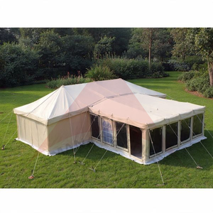 Tente résidentielle de haute qualité avec véranda, toile triple couche 650 GSM, fabrication sur mesure en gros - Product Image 3