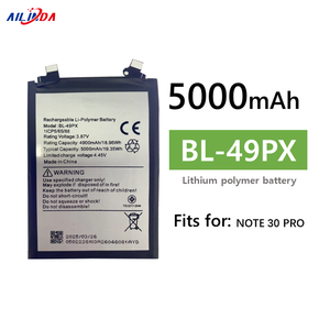 5000mAh BL-49PX Nieuwe Originele Mobiele Telefoon Batterij voor Tecno NOTE 30 PRO - Product Image 2