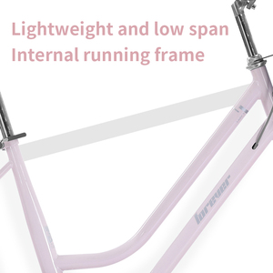 Vélo de ville classique 24/<span class=keywords><strong>26</strong></span> <span class=keywords><strong>pouces</strong></span> à une ou sept vitesses, Bicicleta Para Mujer, vélo urbain pour femmes avec panier, vélo <span class=keywords><strong>hollandais</strong></span> pour femmes - Product Image 2