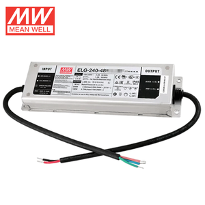 민웰 ELG-240 시리즈 240W 정전류 및 정전압 LED 드라이버 24V/36V/42V/48V/54V IP67/IP65 내장 PFC AC-<span class=keywords><strong>DC</strong></span> - Product Image 2
