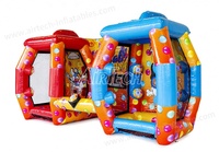 Nouveaux jeux gonflables ips système de jeu interactif ips ninja fête
