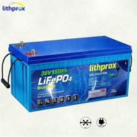 Batterie lithium-ion pour chariot élévateur de qualité supérieure, cellule LFP de grade A, 36V 150AH, grande capacité, performances supérieures pour les pickingeurs, CE UN38.3 MSDS FCC