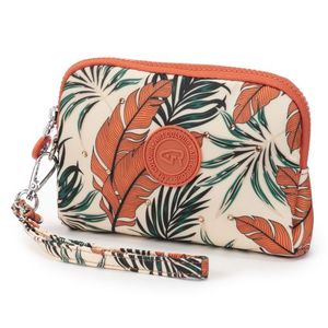 Fashion women's floral nylon handbag zipper coin <b>purse</b> and handbag multi-purpose <b>small</b> bag - Product Image 6