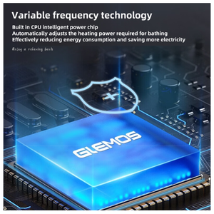 Chauffe-eau électrique instantané <span class=keywords><strong>sans</strong></span> réservoir de haute qualité pour salle de bain, chauffe en 5 secondes, 220V/230V, <span class=keywords><strong>meilleur</strong></span> chauffe-eau instantané - Product Image 2