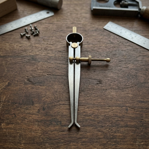 Pinzas divisoras cónicas de latón con corte tipo baguette, con calibrador de 10 pulgadas y piezas de latón para la fabricación de joyas y herramientas de bricolaje - Product Image 4