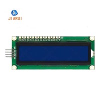 Módulo LCD 1602 de 16x2 con Retroiluminación Blanca Amarillo-Verde, Interfaz Serial IIC I2C, Pantalla LCD