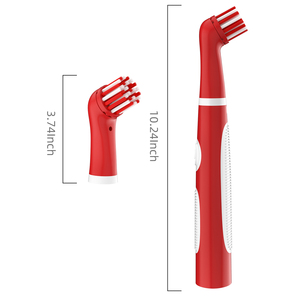 CE IPX6 Customized Color 12000rpm 4 in 1 Multifunction USB Charging Sonic Scrubber <strong>Electric</strong> Shoe <strong>Cleaning</strong> <strong>Brush</strong> for Kitchen - Product Image 2