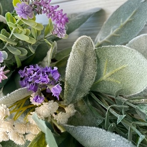 Couronnes d'anniversaire pour toutes les saisons en herbe d'agneau et lavande, couronnes <span class=keywords><strong>de</strong></span> porte <span class=keywords><strong>de</strong></span> ferme printanières, couronnes <span class=keywords><strong>de</strong></span> lavande avec baies et herbe <span class=keywords><strong>de</strong></span> la sainte-agrace - Product Image 6