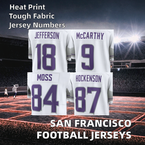 Camiseta de Fútbol Americano para Hombre, Mujer y Jóvenes, San Francisco Fred Warner, Cosida, Corta - Product Image 2