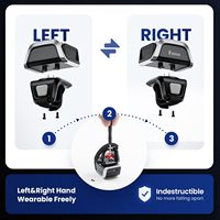 Eyoyo Mini 3 en 1 1D 2D Bluetooth sans fil portable Finger UPC QR Code Reader Ring Barcode Scanner pour l'inventaire de la bibliothèque