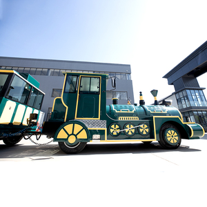 <span class=keywords><strong>Tren</strong></span> Comercial sin Rieles <span class=keywords><strong>de</strong></span> 72 Asientos para Parques y Centros Comerciales, Autobús Turístico <span class=keywords><strong>de</strong></span> Gran Capacidad, Trenes con Luces LED, Autobús Urbano sin Rieles para Entretenimiento - Product Image 1