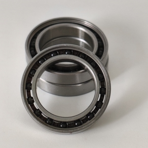 Roulement à anneau en acier inoxydable à billes en céramique Si3N4 hybride à grande vitesse <span class=keywords><strong>S6909</strong></span> 6909 45x68x12MM pour vélo - Product Image 3