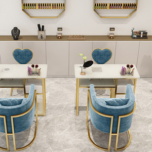 Ensemble d'équipement de beauté pour femmes, Style moderne professionnel, de luxe, bon marché, à la mode, meubles de Salon, manucure, Table à ongles - Product Image 1