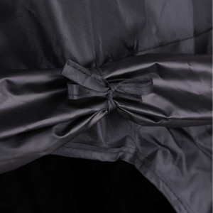 Carpa Infantil de Vinilo Negro con Forma de Domo, Casa de Juegos Interior de Tela Oxford, Plegable y Segura, Carpa Negra para Niños de 2 a 4 Años, Unisex - Product Image 3