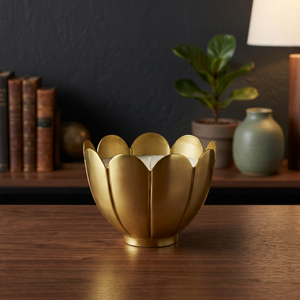 Customizable Gold Copper Star-Shaped Votive Tea <b>Light</b> Candle Holder Modern Home Hotel Table Decor Christmas AWE Model 235 - Product Image 1