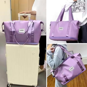 도매 대용량 방수 접이식 여행 더플 백 학교 여행 접이식 캐리 백 - Product Image 3