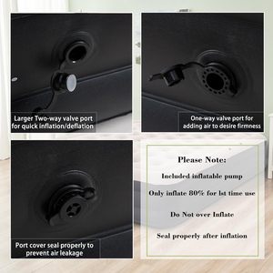 Подгонянный высокоудобный надувной матрас для кемпинга со встроенным насосом - Product Image 5