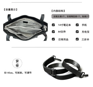 Sacs à bandoulière en cuir véritable de haute qualité pour femmes, sacs fourre-tout de créateur grande capacité, sacs messager à bandoulière pour dames, sacs à main tendance - Product Image 3